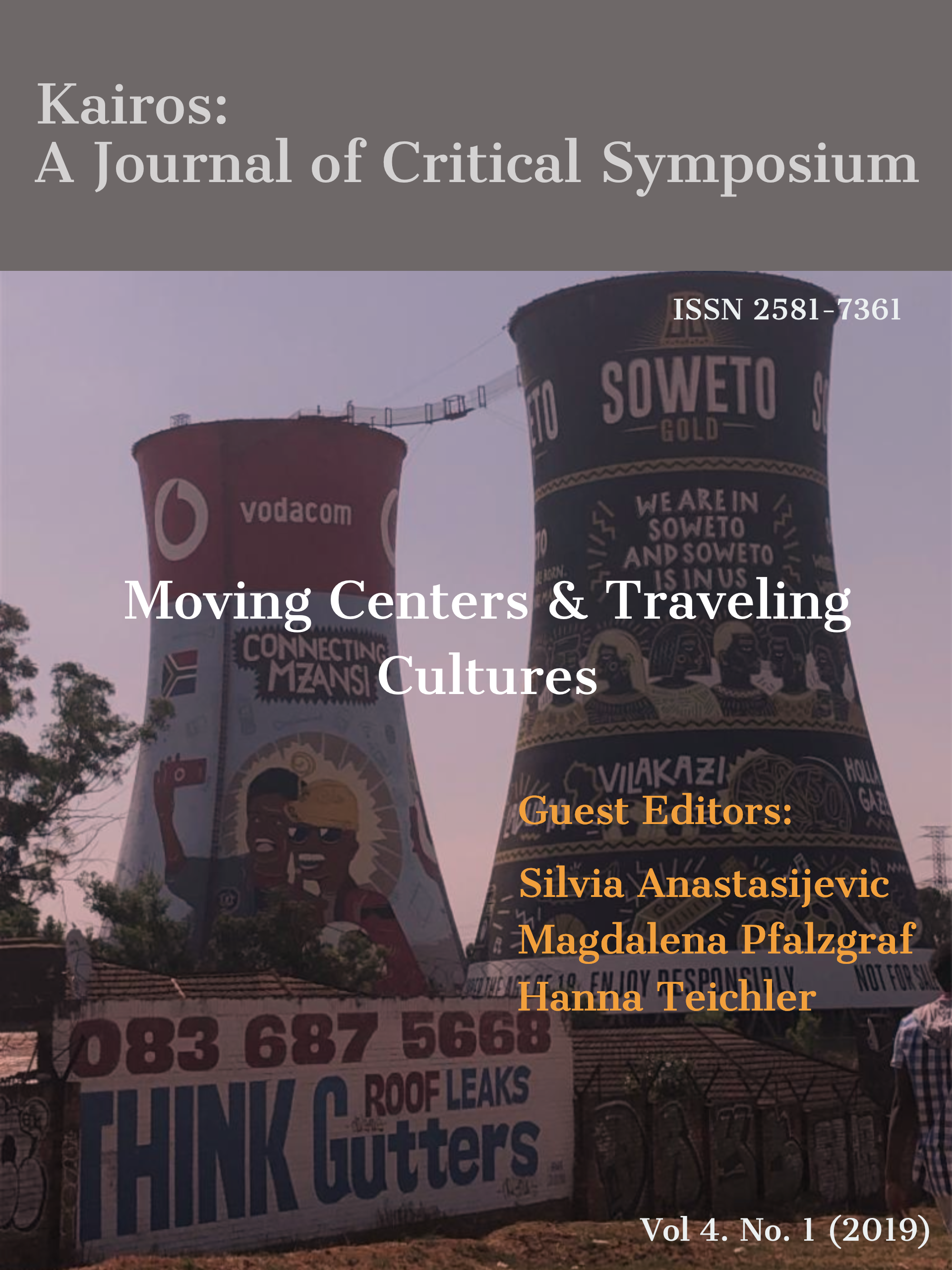 					View Vol. 4 No. 1 (2019): Special Issue: Moving Centers & Traveling Cultures
				